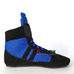 Обувь для бокса Боксерки Украина из натуральной замши с сеткой (BSLTRS, черно-синий)