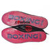 Замшеві боксерки низькі Fistrage (VL-8483-BKR, чорно-червоні)