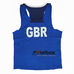 Боксерская форма Adidas Olympic Man с логотипом GBR на спине (adiAIBA20TM/adiAIBA20SM, синяя)