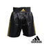 Шорти боксерські Adidas Multi-B (ADISMB01, чорні з золотом)