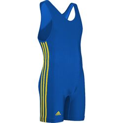 Костюм для борьбы Трико Adidas (aS-102s, Royal-Gold)