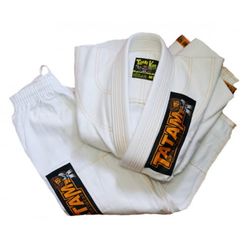 Кимоно детское для джиу-джитсу TATAMI (kidsamimalminiW, Белый)