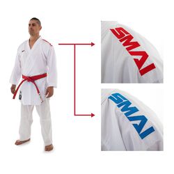 Кимоно для каратэ SMAI INAZUMA PACK WKF (U-INAZ-PACK, белое)