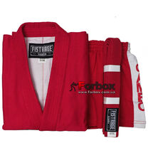 Кімоно для самбо Fistrage 500 гм2 (VL-5579-R, червоний)