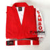 Самбовка куртка для самбо Wolf 650 гм2 (RSU-275, красная)
