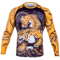 Рашгард дорослий VENUM Replika Tiger Rashguard (Venum-R-RashLS, Чорний)