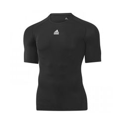 Футболка компрессионная Adidas Tech Fit с коротким рукавом (P92281, черная)