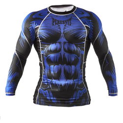 Рашгард Peresvit Beast Silver Force з довгим рукавом Blue