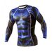 Рашгард Peresvit Beast Silver Force з довгим рукавом Blue