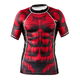 Рашгард Peresvit Beast Silver Force с коротким рукавом Red