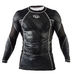 Рашгард Peresvit Immortal Silver з довгим рукавом Black Rain