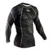 Рашгард Peresvit Immortal Silver з довгим рукавом Black Rain