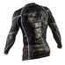 Рашгард Peresvit Immortal Silver з довгим рукавом Black Rain