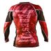 Рашгард Peresvit Immortal Silver з довгим рукавом Red Burn
