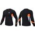 Рашгард с длинным рукавом RDX Lycra Orange