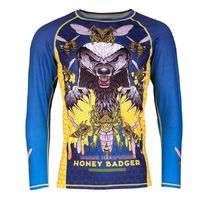 Рашгард дитячий TATAMI Kids Honey Badger V5 Rash Guard (kid-hb-v5-rg, Синій)