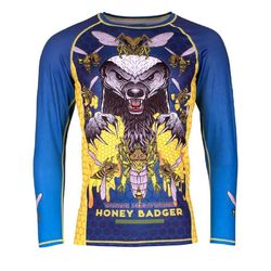 Рашгард детский TATAMI Kids Honey Badger V5 Rash Guard (kid-hb-v5-rg, Синий)