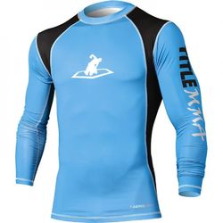 Рашгард детский Title MMA Intensity Long Sleeve (TMMRGL 3-BL, Синий)