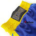 Штани для кікбоксингу дитячі Kickboxing Matsa (MA-6736, синьо-жовтий)