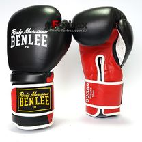 Перчатки боксерские SUGAR DELUXE Benlee (194022, черно-красный)