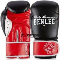 Перчатки боксерские CARLOS Benlee (199155, черно-белый)