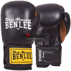 Перчатки боксерские EVANS Benlee (199117, черный)