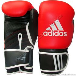 Боксерські рукавиці Adidas IMF (ADIBC13, червоно-чорні)