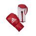 Перчатки боксерские Adidas Glory профессиональные на шнурках (ADIBC06, красные)