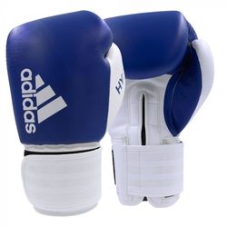 Перчатки для бокса Hybrid 200 Adidas (ADIH200-BLWH, сине-белые)