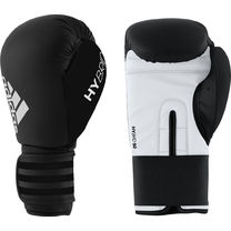 Боксерские перчатки Adidas Hybrid 50 PU (ADIH50-BK, черные)