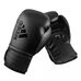 Боксерские перчатки Adidas Hybrid 80 (ADIH80, черные)
