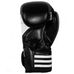 Перчатки боксерские Adidas KickPower 100 (ADIKP100, черно-белые)