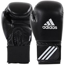 Боксерские перчатки Adidas SPEED 50 (ADISBG50-BKWH, Черно-белый)