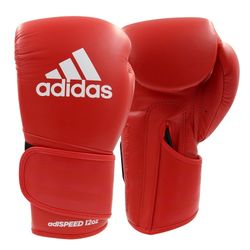 Боксерские перчатки Adidas Speed 501 AdiSpeed Strap Up (ADISBG501-RD, красный)