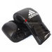 Боксерские перчатки Adidas Speed 501 AdiSpeed Strap Up (ADISBG501-BK, черные)