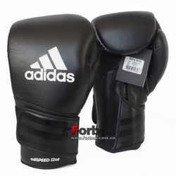 Боксерські рукавички Adidas Speed ​​501 AdiSpeed ​​Strap Up (ADISBG501-BK, чорні)