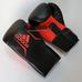 Боксерські рукавички Adidas SPEED 75 (ADISBG75-BKRD, Чорно-червоний)