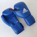 Боксерские перчатки Adidas с лицензией AIBA (AIBAG1, синие)