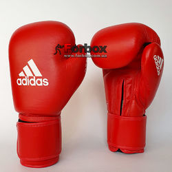 Боксерские перчатки Adidas с лицензией AIBA (AIBAG1, красные)