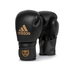 Боксерські рукавиці Adidas Adistar шкіра (ADIBC03, чорні)