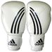 Боксерские перчатки Box Fit Dynamic Adidas (ADIBL04, бело-черные)