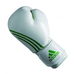Боксерские перчатки Box Fit Dynamic Adidas (ADIBL04, бело-зеленые)