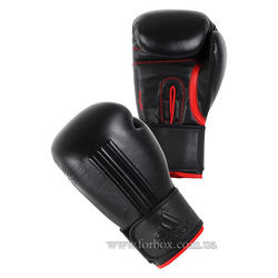 Боксерські рукавиці Adidas Energy 300 шкіра (ADIEBG300, чорні)
