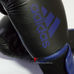 Перчатки для бокса Adidas Hybrid 100 (ADIH100, черно-синие)