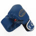 Боксерські рукавички Boxer з широким манжетом зі шкірозамінника (2122С, синій)