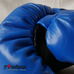 Боксерські рукавички Boxer Profi з печаткою ФБУ шкіра (2001-01С, сині)