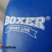 Боксерские перчатки Boxer Profi с печатью ФБУ кожа (2001-01С, синие)