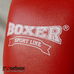 Боксерські рукавички Boxer Profi з печаткою ФБУ шкіра (2001-01K, червоні)