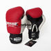 Боксерські рукавички Boxer кожзам (2024-03К, червоні)