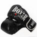 Рукавички боксерські Boxer Еліт зі збільшеним манжетом шкірзам (2124-04К, чорні)